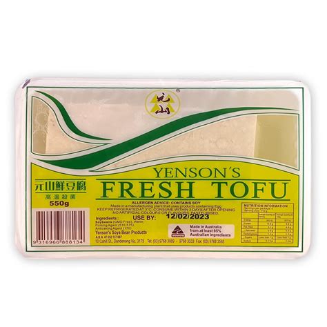 Fresh Tofu 550G Fresh Tofu 550G