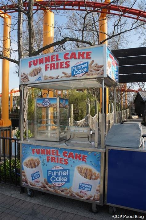 Funnel Cake Fries Cart Fun Food Blog