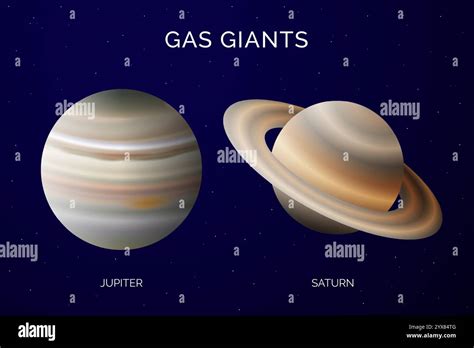 Gas Giants Planets Space Illustration With Jupiter And Saturn Stock Vector Illustration Of Star Planets 351216243 Gas Giants Planets Space Illustration With Jupiter And Saturn Stock Vector Illustration Of Star Planets 351216243
