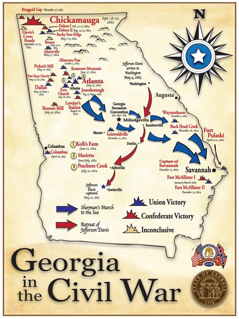Georgia In The American Civil War Wikipedia