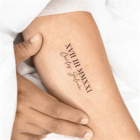 Getting A Roman Date Tattoo Can Be A Meaningful And Personal Choice To Represent A Specific Date In Roman Numerals You Can Convert The Date Using The Roman Numeral System For Example Getting A Roman Date Tattoo Can Be A Meaningful And Personal Choice To Represent A Specific Date In Roman Numerals You Can Convert The Date Using The Roman Numeral System For Example