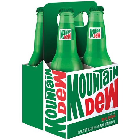 Glass Mountain Dew Bottles At Robert Bullock Blog