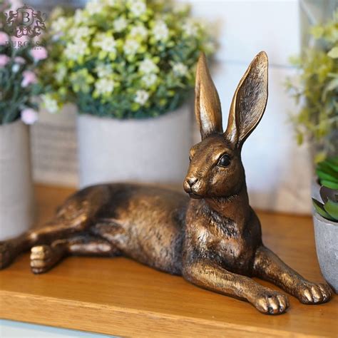 Gold Hare Home Ornament Burgess Home Amp Garden Gold Hare Home Ornament Burgess Home Amp Garden