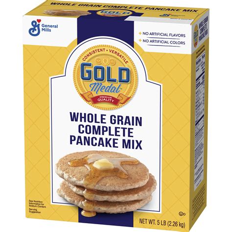 Gold Medal Complete Pancake Mix Whole Grain 5 Lb