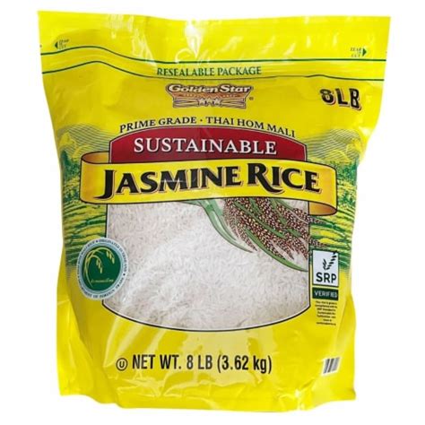 Golden Star Prime Grade Thai Hom Mali Sustainable Jasmine Rice 8 Golden Star Prime Grade Thai Hom Mali Sustainable Jasmine Rice 8