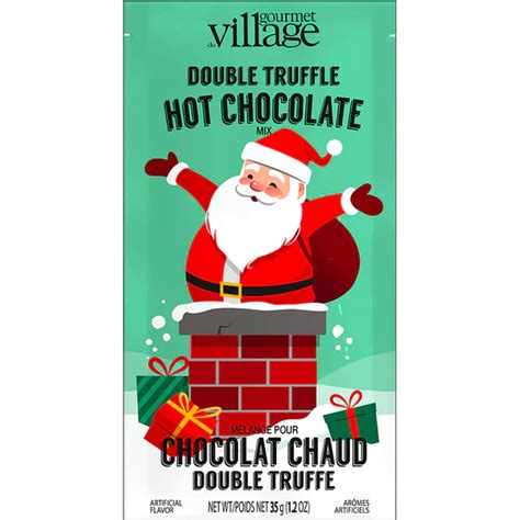 Gourmet Du Village Santa Double Truffle Hot Chocolate S T O P Gourmet Du Village Santa Double Truffle Hot Chocolate S T O P