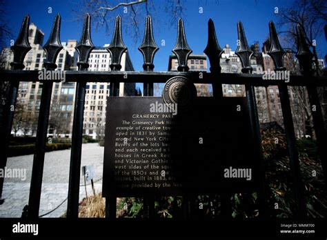 Gramercy Park In Manhattan New York City Stock Photo Alamy Gramercy Park In Manhattan New York City Stock Photo Alamy