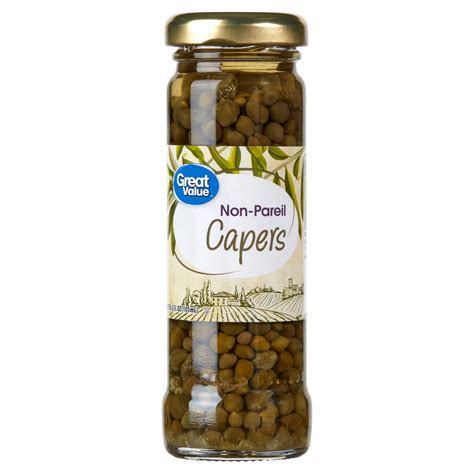 Great Value Capers 3 5 Fl Oz Mediterranean Pickled Buds For Seafood Pasta And Salads Walmart Com Great Value Capers 3 5 Fl Oz Mediterranean Pickled Buds For Seafood Pasta And Salads Walmart Com