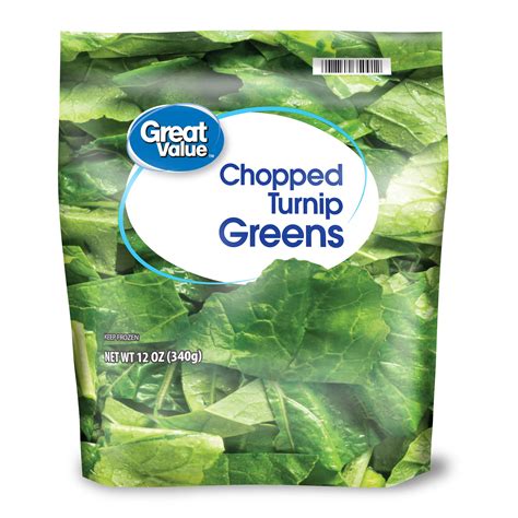 Great Value Frozen Chopped Turnip Greens 12 Oz Walmart Com Great Value Frozen Chopped Turnip Greens 12 Oz Walmart Com