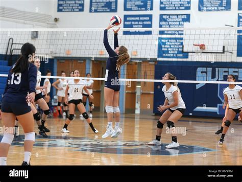 High School Volleyball Game