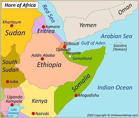 Horn Of Africa Map Somaliland The Hope Of The Horn Www Flickr Horn Of Africa Map Somaliland The Hope Of The Horn Www Flickr