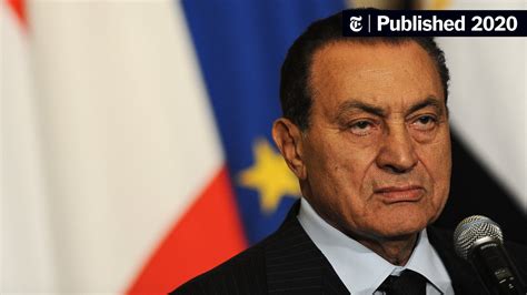 Hosni Mubarak Egyptian Leader Ousted In Arab Spring Dies At 91 The New York Times