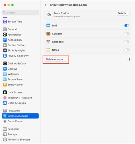 How To Delete An Email Account On Iphone Ipad And Mac How To Delete An Email Account On Iphone Ipad And Mac