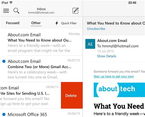 How To Delete Emails In Outlook For Ios How To Delete Emails In Outlook For Ios