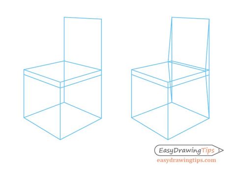 How To Draw A Chair In Perspective Step By Step Easydrawingtips