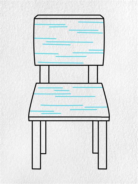 How To Draw Broken Chair