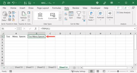 How To Remove Unwanted Spaces From Excel Spreadsheets