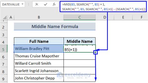 How To Separate First Name Middle Name And Last Name In Excel Using Formula How To Separate First Name Middle Name And Last Name In Excel Using Formula