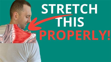 How To Stretch Your Upper Traps Muscle Correctly Aleks Physio Youtube How To Stretch Your Upper Traps Muscle Correctly Aleks Physio Youtube