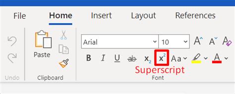 How To Superscript In Word 4 Easy Methods