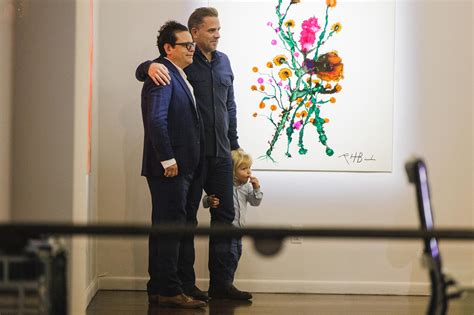 Hunter Biden Cozies Up To New York Post As He Shows Off Art At Georges Berges Gallery Hunter Biden Cozies Up To New York Post As He Shows Off Art At Georges Berges Gallery