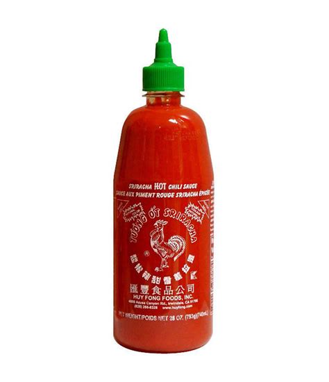 Huy Fong Foods Sriracha Hot Chili Sauce 714Ml Haisue Huy Fong Foods Sriracha Hot Chili Sauce 714Ml Haisue