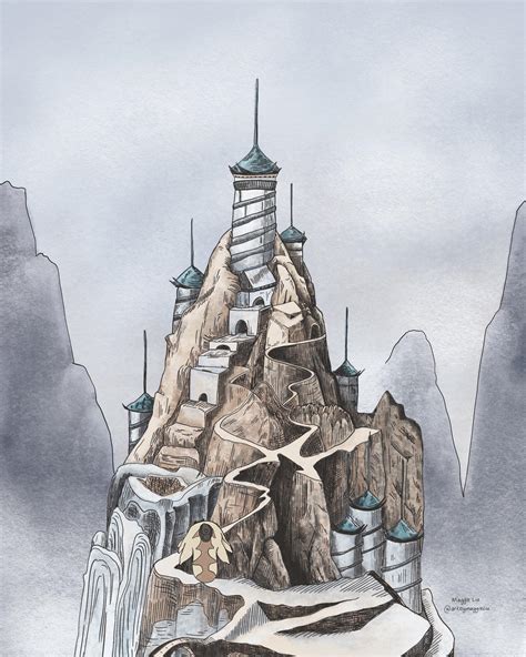 I Drew The Southern Air Temple From Atla In Procreate Had Lots Of Fun Experimenting With Digital Ink And Charcoal Textures R Procreate I Drew The Southern Air Temple From Atla In Procreate Had Lots Of Fun Experimenting With Digital Ink And Charcoal Textures R Procreate