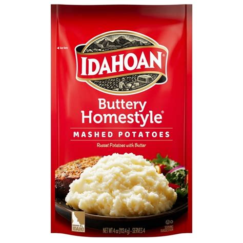 Idahoan Foods Buttery Homestyle Mashed Potatoes 4 Oz Bag Pack Of 4 With By The Cup Swivel Spoon Shop Now Buy Now With Express International Delivery Gosupps Com Idahoan Foods Buttery Homestyle Mashed Potatoes 4 Oz Bag Pack Of 4 With By The Cup Swivel Spoon Shop Now Buy Now With Express International Delivery Gosupps Com