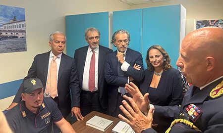 Inaugurato Il Presidio Di Polizia Di Stato Al San Camillo Un Presidio