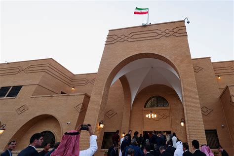 Iran Amp 39 S Embassy Reopens In Saudi Arabia For First Time In Seven Years