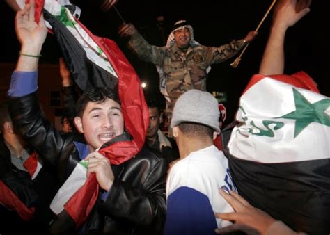 Iraqi Americans Celebrate Saddam S Execution Iraqi Americans Celebrate Saddam S Execution