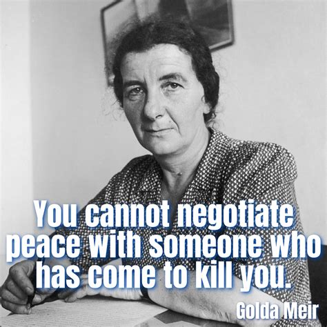 Israel Golda Meir Quotes