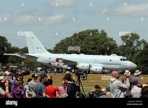 Japanese Maritime Self Defence Force Kawasaki P 1 At Riat 2015 Stock Japanese Maritime Self Defence Force Kawasaki P 1 At Riat 2015 Stock
