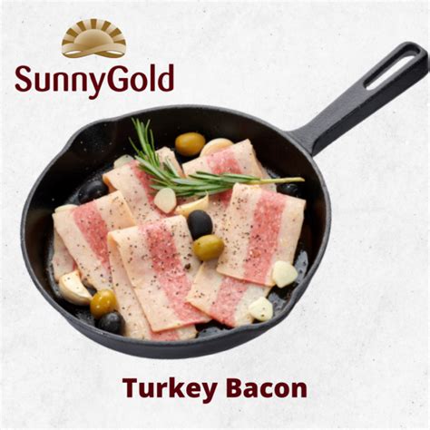 Japanese Turkey Bacon Sunnygold Turkey Bacon 200G