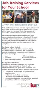 Job Training Supporting Schools Iu13