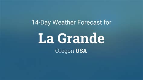 Joseph Oregon Weather La Grande Oregon Forecast