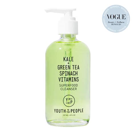 Kale Spinach Superfood Face Cleanser Youth To The People