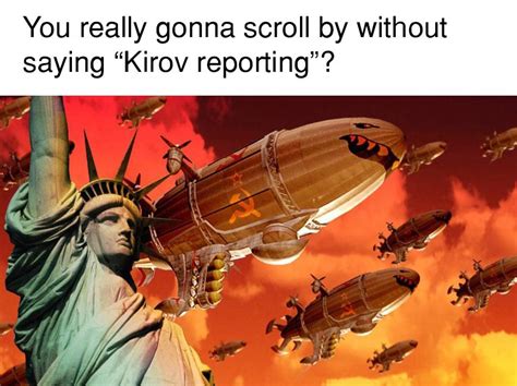 Kirov Reporting R Gaming Kirov Reporting R Gaming