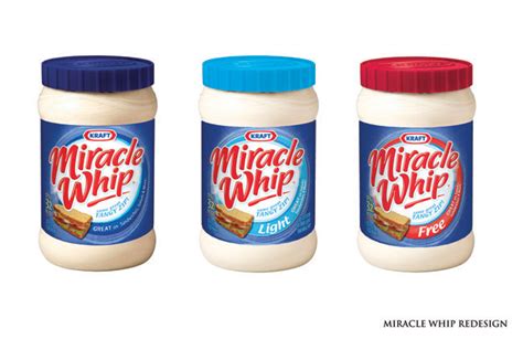 Kraft Foods Miracle Whip Salad Dressing Packaging Behance Kraft Foods Miracle Whip Salad Dressing Packaging Behance
