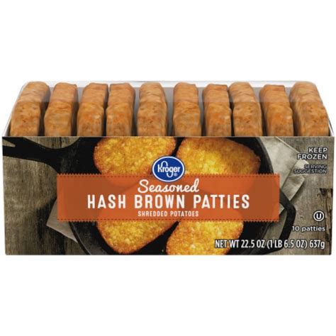 Kroger Seasoned Hash Brown Patties 10 Ct 22 5 Oz Fry S Food Stores Kroger Seasoned Hash Brown Patties 10 Ct 22 5 Oz Fry S Food Stores
