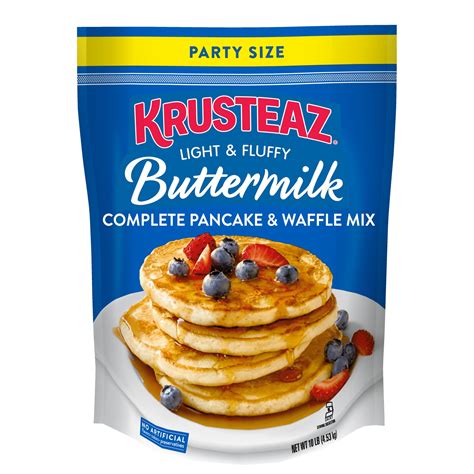Krusteaz Pancake Mix Complete Buttermilk Planogram Back