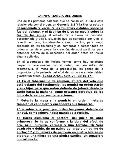 La Importancia Del Orden Familiar Gu A Para Padres