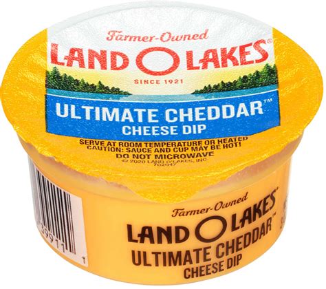 Land O Lakes Ultimate Cheddar Cheese Dip Cups 3 Oz Fry S Food Stores
