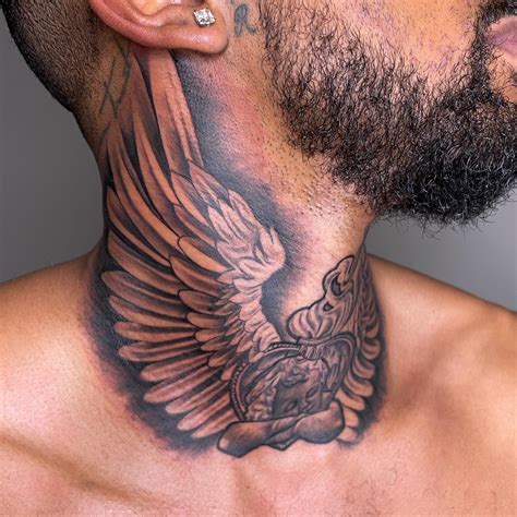 Latest Neck Tattoos For Men Ideas L Back Neck Tattoos For Men L Neck Tattoo Simple L Tattoo Designs