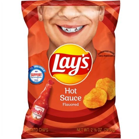 Lay Amp 39 S Hot Sauce Flavored Potato Chips 2 62 Oz Kroger Lay Amp 39 S Hot Sauce Flavored Potato Chips 2 62 Oz Kroger
