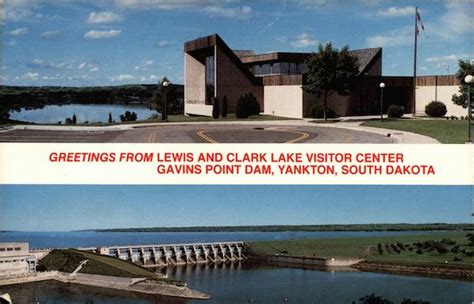 Lewis And Clark Lake Visitor Center Gavins Point Dam Postcard Sd Ebay Lewis And Clark Lake Visitor Center Gavins Point Dam Postcard Sd Ebay