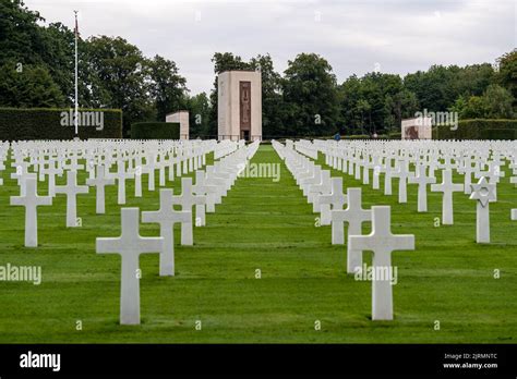 Luxembourg American Cemetery And Memorial Stock Image Image Of