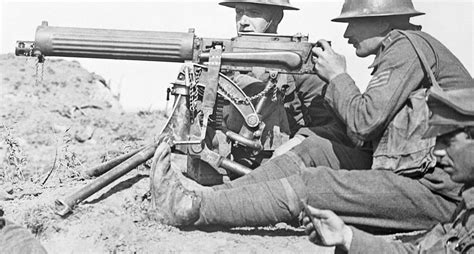 Machine Guns Of Wwi
