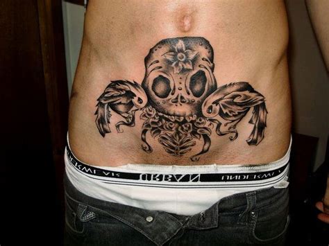 Male Stomach Tattoo Designs