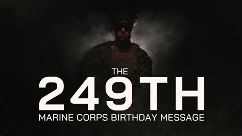 Mccs The 249Th Marine Corps Birthday Message Mccs The 249Th Marine Corps Birthday Message